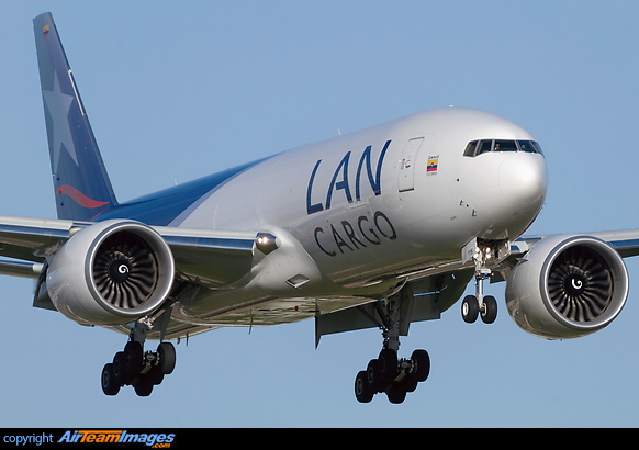 Lanco's newest member of the fleet. Boeing 777-F16