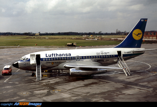 1972 Munchen Olympics titles Boeing 737-130