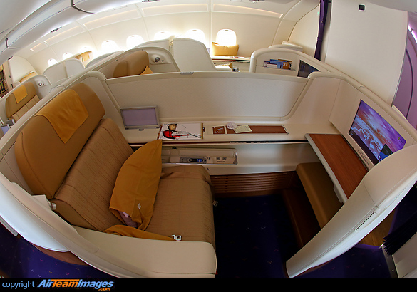 Royal First Class of Thai Airways Airbus A380 Airbus A380-841