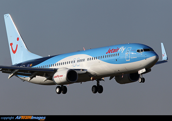 Delivery flight from Seattle for "Excellence" OO-JAU is a brand new Boeing 737-800 in Jetairfly fleet Boeing 737-8K5