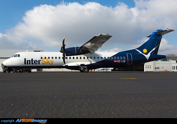 InterSky operates with the latest version ATR 72-600 ATR 72-600