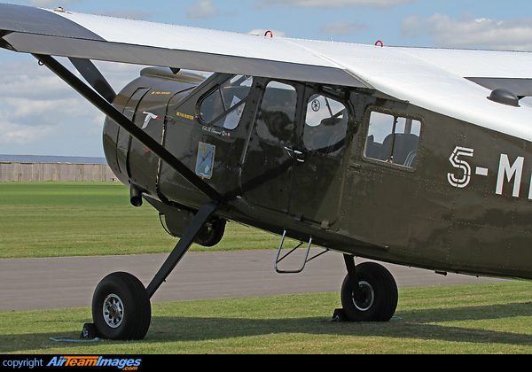 This Max Holst Broussard is a new resident for the Real Aeroplane Company at Breighton Max Holste MH-1521M Broussard