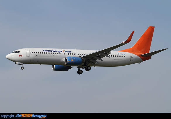 Arriving for summer lease to Smartwings. Boeing 737-808