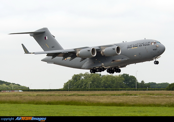 Latest addition of C-17 fleet for QR Boeing C-17A Globemaster III