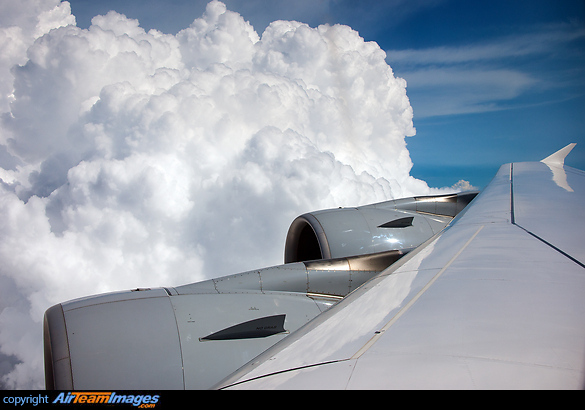 Enroute from Frankfurt to Singapore Airbus A380-841