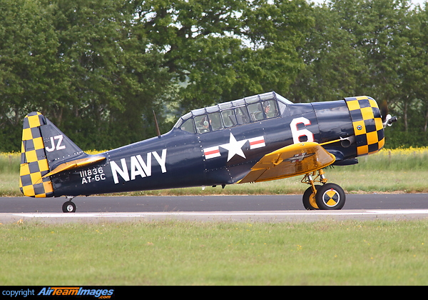 G-TSIX seen here at the last ever RAF Church Fenton Family day with imminent closure of the base due to happen AT-6C Harvard IIA