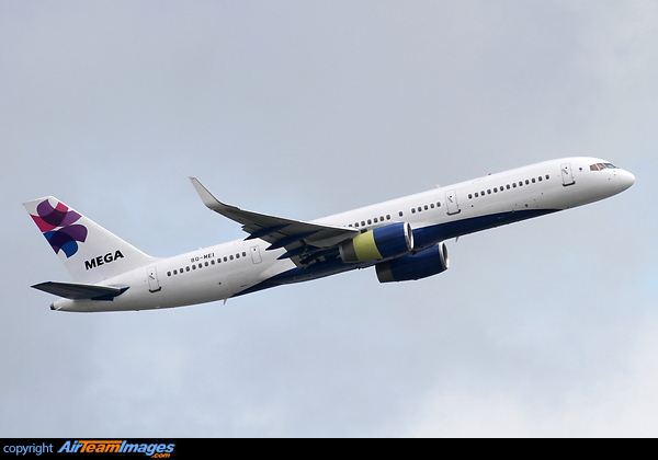 Now featuring full tail colours of Mega Maldives but still with the ex-Air Finland coloured underside. Boeing 757-204