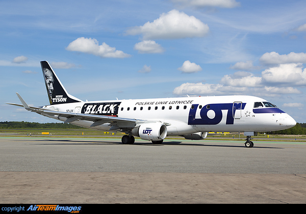 Mike Tyson - The original premium BLACK Embraer ERJ-175LR