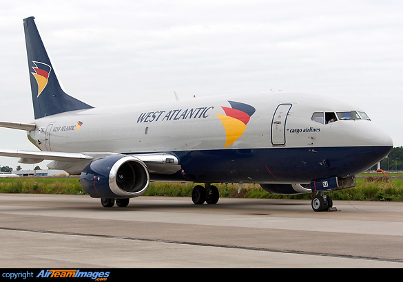 First B737-300 in the West Atlantic c/s - This previous TNT a/c is still wearing the old reg OO-TNA - Ready for departure to Coventry homebase after a paintjob by MAAS Maastricht Aviation Aircraft Services. Boeing 737-3T0(SF)