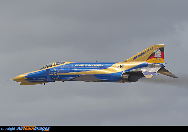 Open Day at Wittmund Airbase to mark the retirement of the McDonnell Douglas F4 Phantom from German Air Force service. F-4F Phantom II