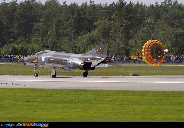 Open Day at Wittmund Airbase to mark the retirement of the McDonnell Douglas F4 Phantom from German Airforce service. F-4F Phantom II