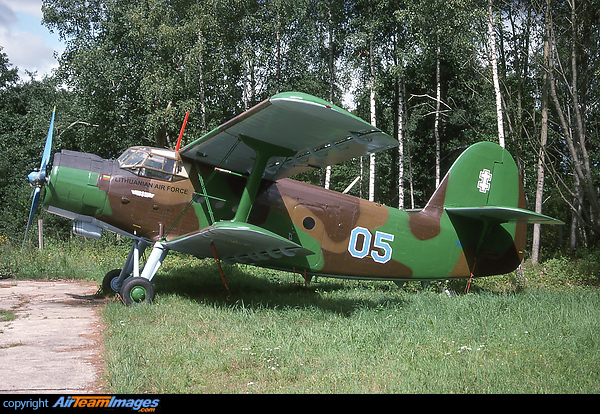 Lithuanian AF An-2 05 blue (c/n 1G226-60) at Zokniai Air Base, Lithuania Antonov An-2