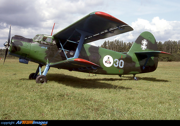 Lithuanian AF An-2 30 blue (c/n 16547311) at Kyviskes Airfield, near Vilnius, Lithuania Antonov An-2