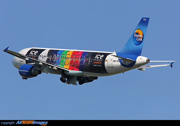 "Ice Watch" colors Airbus A320-214