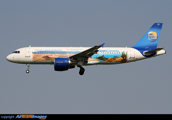 Thomas Cook Belgium applied on the portal side only of a Gran Canaria promotion scheme. Airbus A320-214