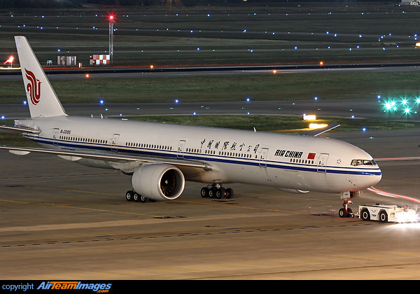 Air China has started service to Houston this week. Flights will operate to Beijing four times a week using Air China's Boeing 777-300/ER. Boeing 777-39L/ER