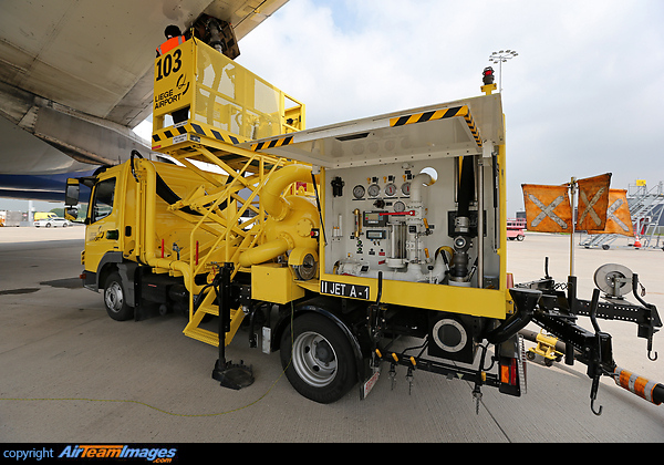 Liege Airport Refueling Truck Liege Airport Refueling Truck