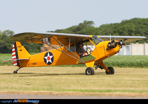 Seen here at the Breighton Buckerfest 2013 Piper J-3C-65 Cub