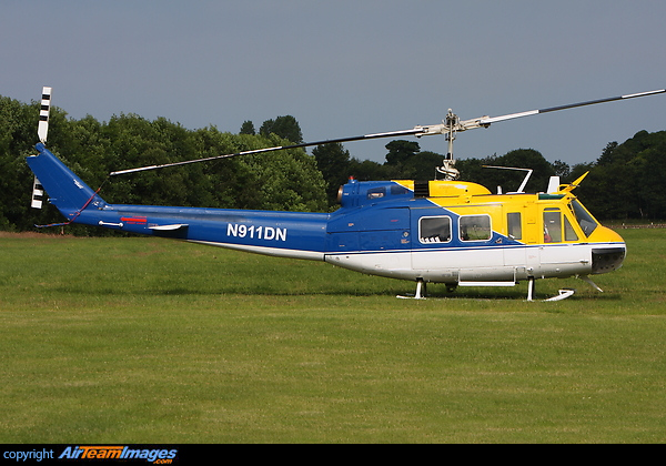 Beautifully looked after UH1 Huey seen here at Coney Park Helicopter park which adjoins Leeds Airport Bell UH-1 Iroquois