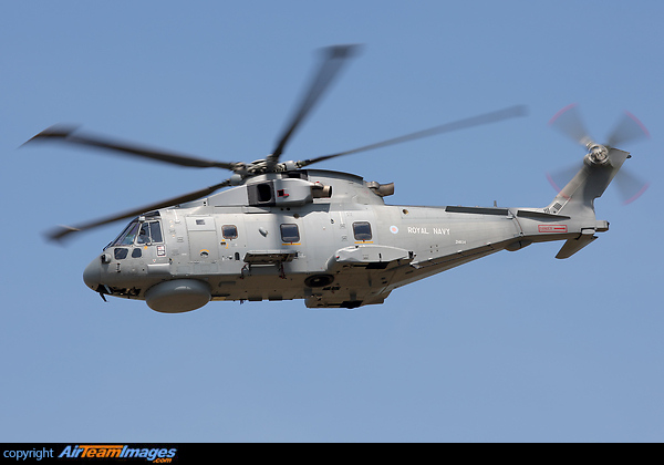 The upgraded Merlin HM2 serves with 824 NAS at Culdrose, the Merlin OCU Merlin HM2