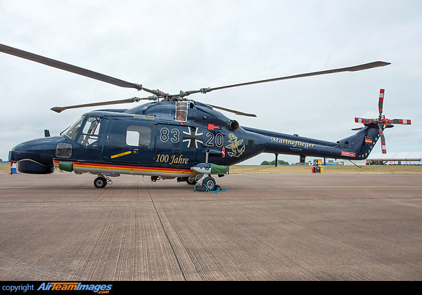Special scheme celebrating 100 years of German Naval Aviation "100 Jahre Marineflieger" WG-13 Super Lynx MK88A