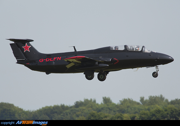L-29 Delfin G-DLFN seen here at Waddington Airshow 2013 Aero Vodochody L-29 Delfin