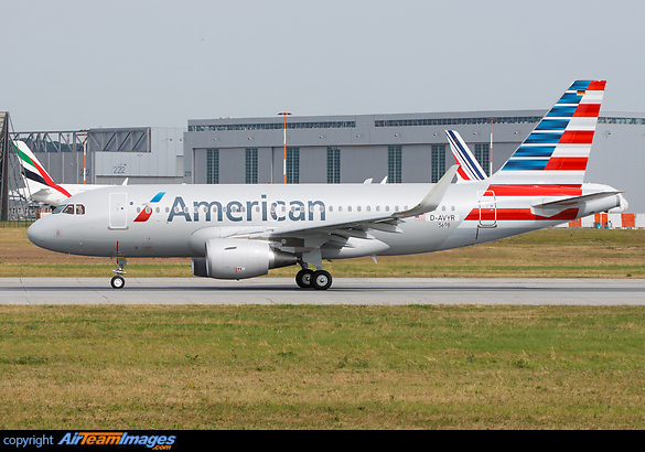 Second A319 for American Airlines is about to perform it's customer acceptance flight... Airbus A319-112