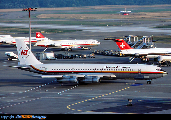 ex Qantas VH-EAA Boeing 707-338C