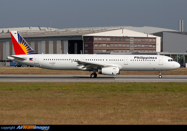 First built A321 for Philippines. Airbus A321-231