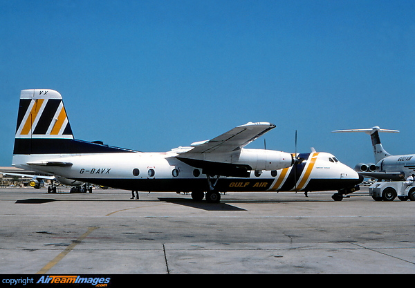 Leased from British Air Ferries Handley Page HPR-7 Herald 214