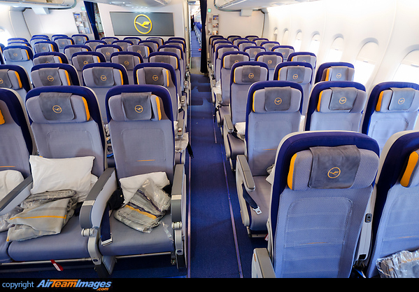 Economy Class cabin. Airbus A380-841