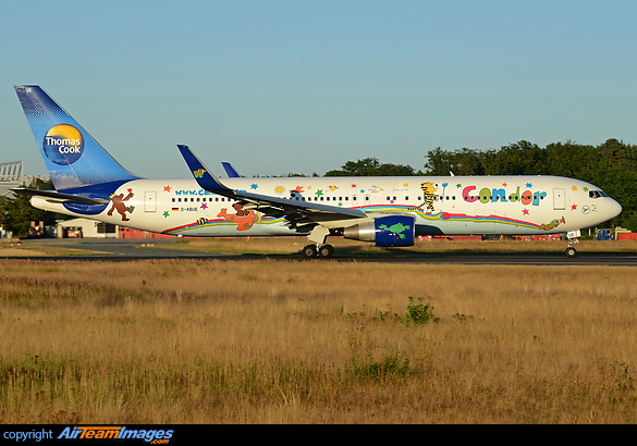 New special "Janosch" livery promoting "Ein Herz fuer Kinder" children aid Boeing 767-330/ER