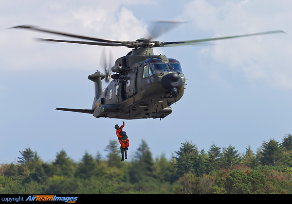 Search-and-Rescue (SAR) demo EH-101 Merlin Mk.512