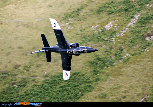 RAF(QinetiQ) Dassault/Dornier Alpha Jet, Low Level
through "Cad West" Machynlleth Loop, Wales Dassault-Dornier Alpha Jet A