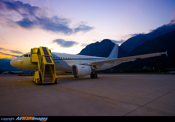 Newest addition for Tyrolean Jet Service Airbus ACJ319