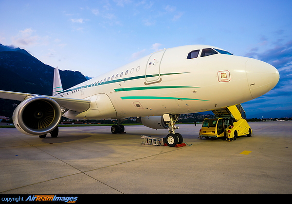 Newest addition for Tyrolean Jet Service Airbus ACJ319