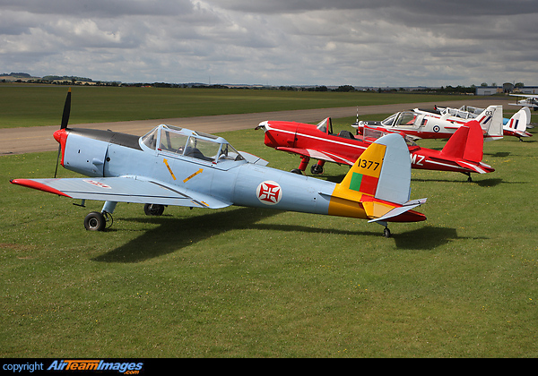 G-BARS marked in Portugese AF colours and wearing the serial 1377. Duxford Chipfest