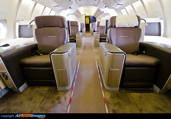 New First Class. Boeing 747-430