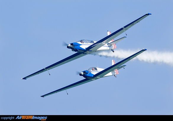 Blue Voltige is an Italian acrobatic team. They use two motor gliders a Fournier RF4D and RF5D. Blue Voltige