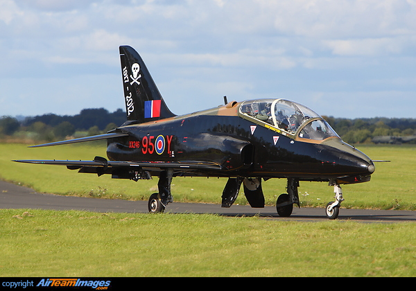 100sq special seen here at Home base RAF Leeming British Aerospace Hawk T1