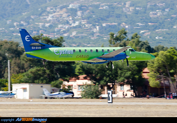 Low pass during Athens Flying Week 2013 Swearingen SA-227AC Metro III