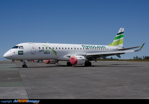 Storage at Newquay Airport after return to lessor Embraer ERJ-190LR