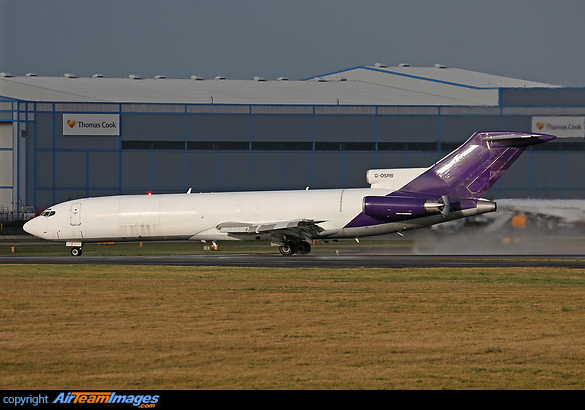 This former Fedex Boeing 727 G-OSRB will become the second aircraft to be modified for oil spill response work. Boeing 727-2S2(F)
