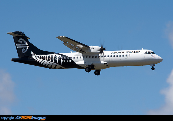 On final for 23L. ATR 72-500