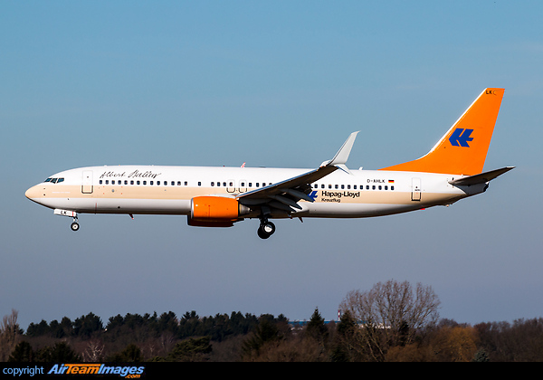 "Albert Ballin" Boeing 737-8K5