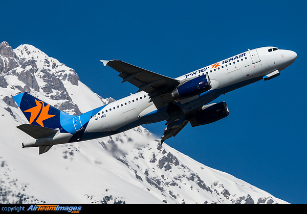 Israir is flying incoming charter every friday from Tel Aviv Ben Gurion to Innsbruck. Airbus A320-232