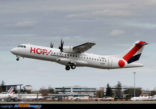 First ATR 72-600 for HOP! Air France, will be registered F-HOPY ATR 72-600