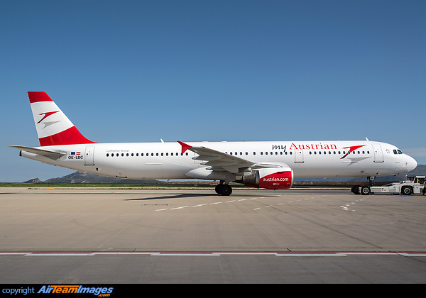 New Austrian livery Airbus A321-111