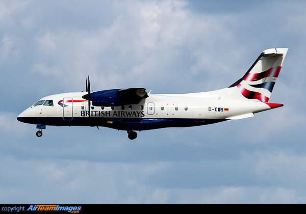 Just painted in BA colours. Dornier 328-110