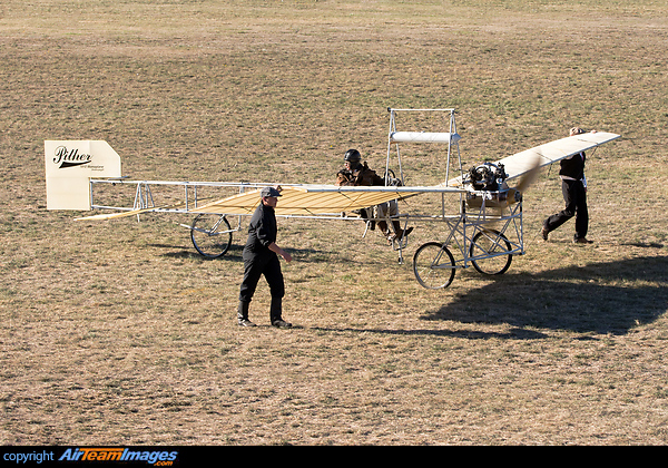 Replica of Bert Pither Bleriot design monoplane that flew in 1910. This replica has flown even though it is 75kg heavier than the original just a few years ago. Pither 1910 Monoplane